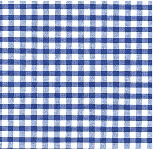 Gingham 1/4” Inch Checkered Poly Cotton Fabric by the Yard, 58”/60 ...