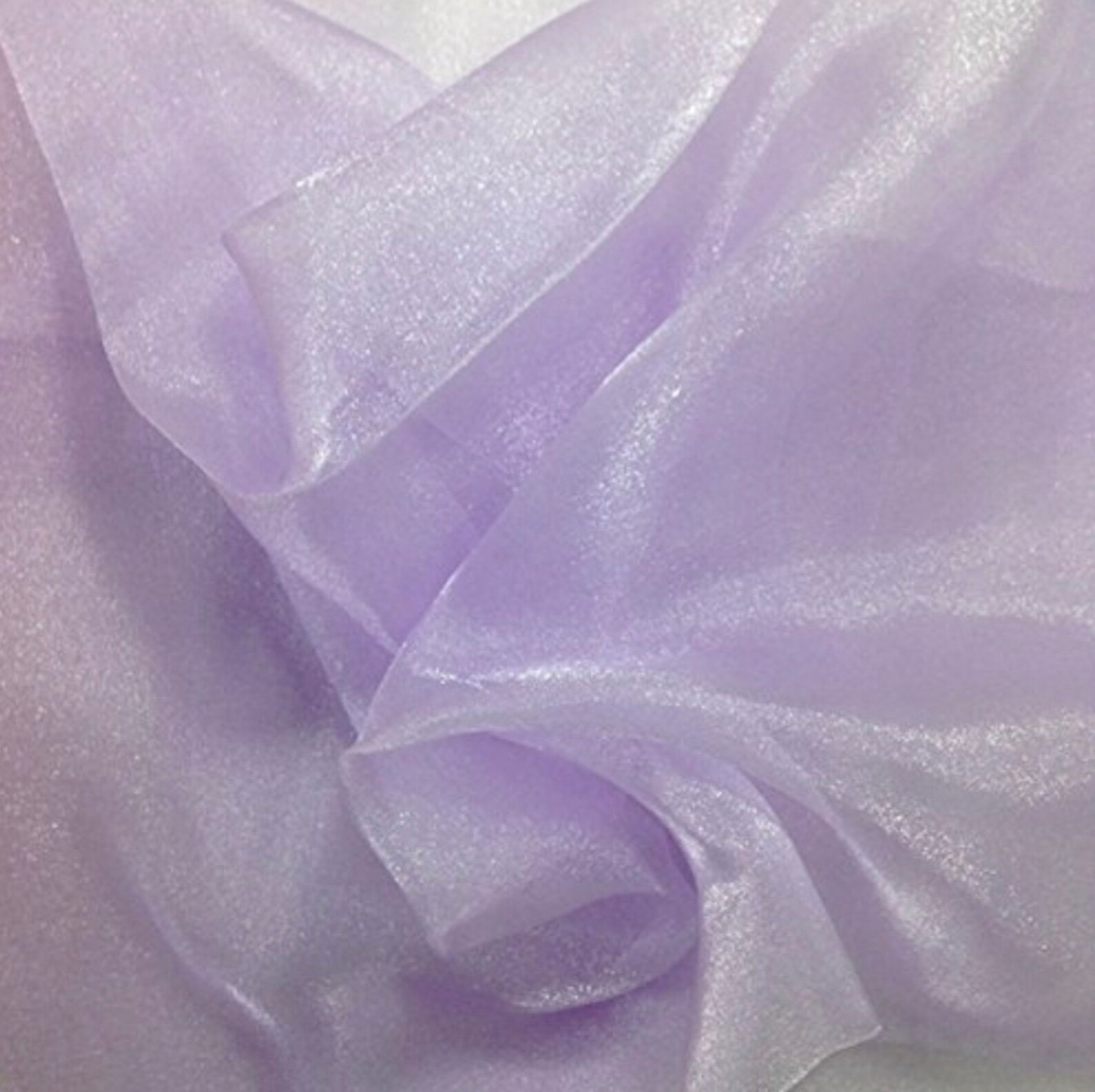 Solid Crystal Sheer Organza Fabric by the Yard, 58”/60”, All Colors - Etsy
