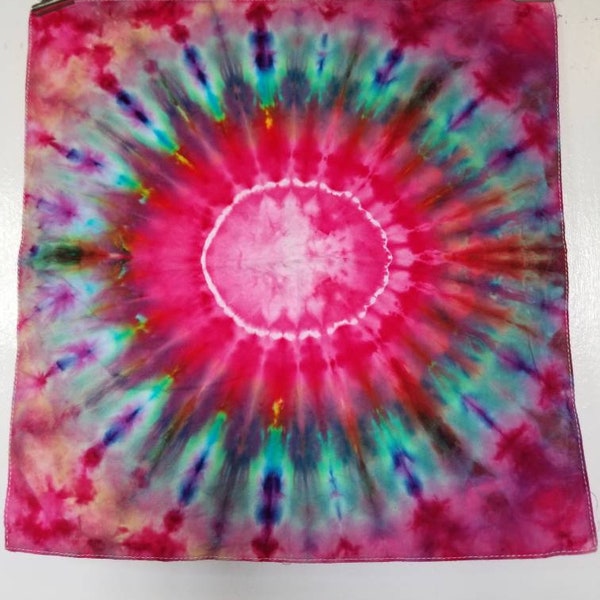 Tie Dye Handkerchief Etsy