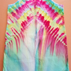 3XL Comfy Womens Plus Size Tie Dye Summer Dress