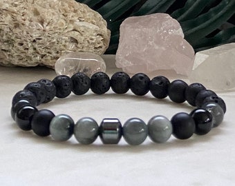 men's positive energy bracelet
