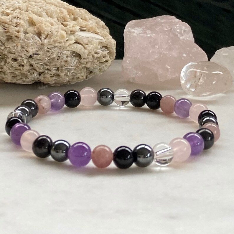 EMF Protection Bracelet. Empath Aura and Energy Protection. Etsy