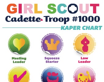 Kaper Chart Junior Girl Scouts