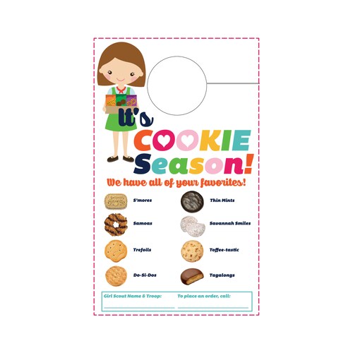 Girl Scout Cookie Poster/yard Sign Instant Download Printable | Etsy