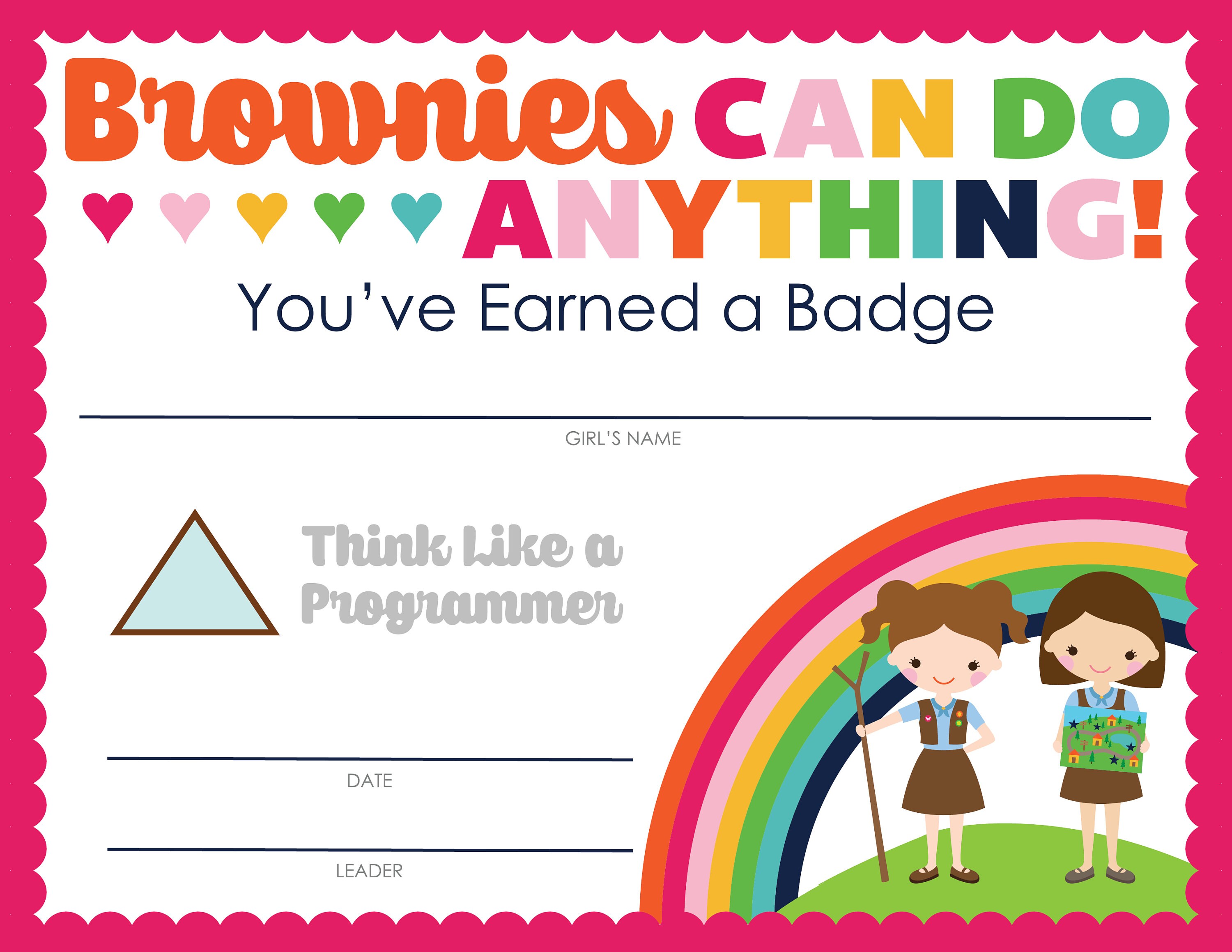 Complete Set of Scouting Brownie Badge and Journey Etsy