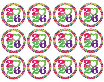 Etiquetas para regalos de celebración del puente 2026, inspiradas en las Girl Scouts, versión 2 (PDF imprimible)