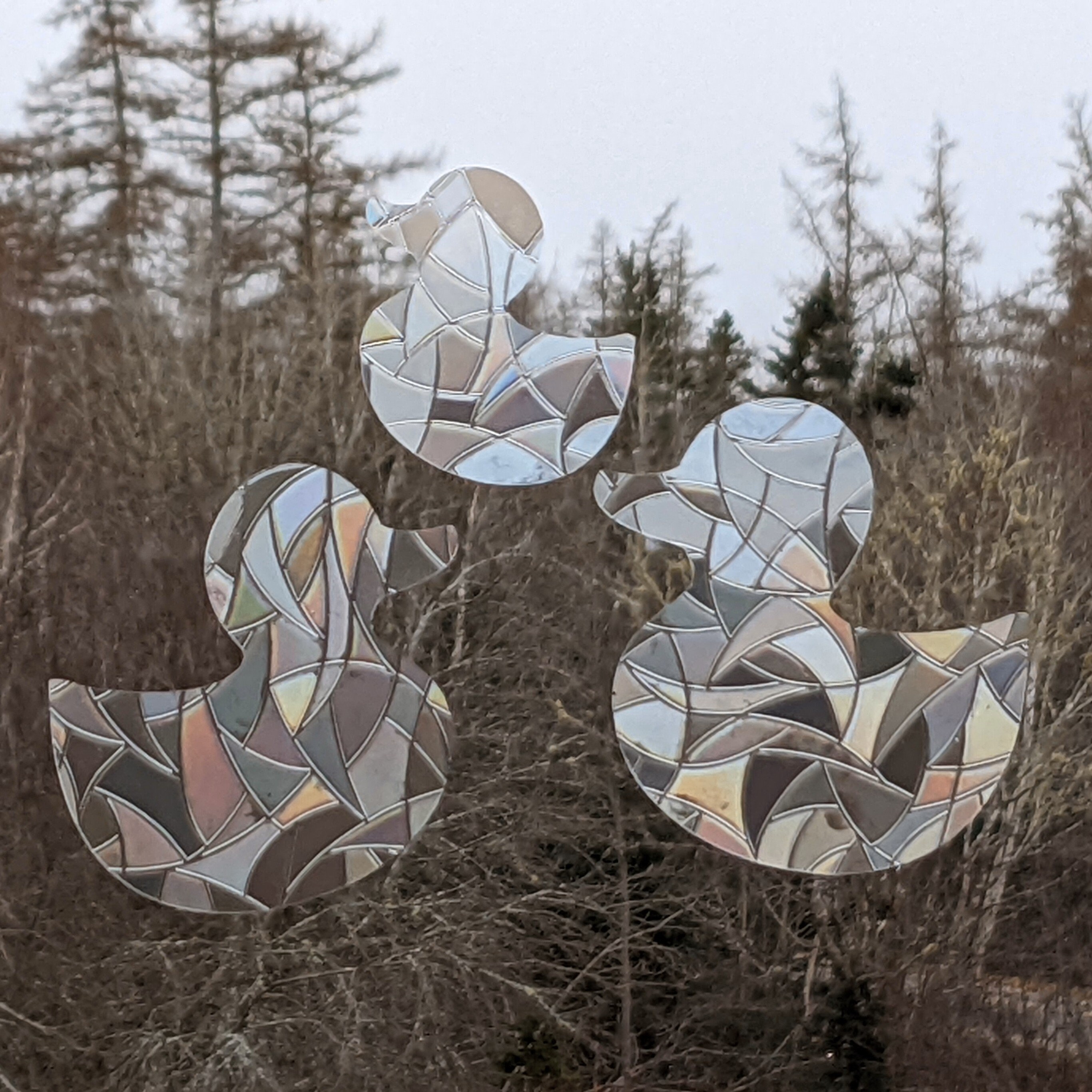 Duck Window Cling Sun Catcher Decals - Rainbow Maker Sets - Reusable ...