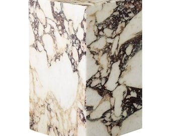 Calacatta Viola Marble tall plinth