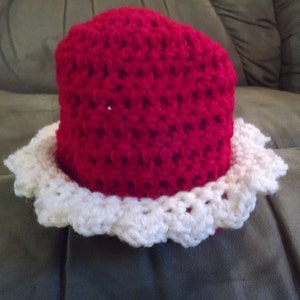 Crocheted Baby Hat Baby Gift for Girl Crocheted Baby Hat for Boys Baby Gift Holiday Scallop Hat