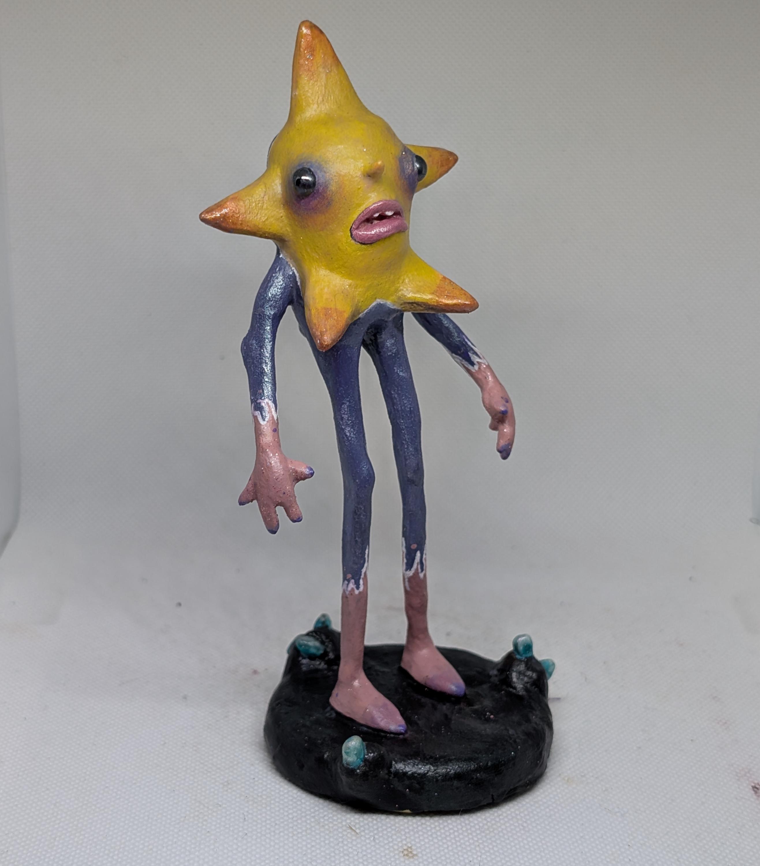 Adam Rigel Clay Rigel: Starboy, Weird Paper Clay Sculpture - Etsy