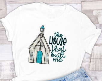 The House That Built Me Miranda Lambert Song Lyrics T-Shirt  // Unisex Soft Style on White or Black