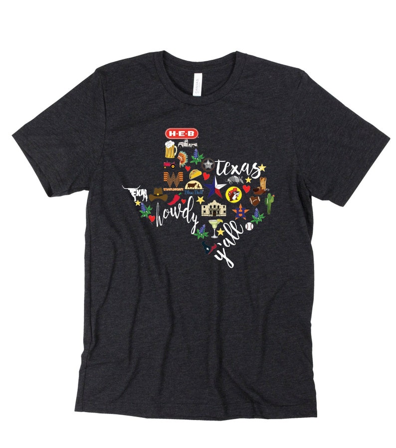 Texas Things TShirt HEB Whataburger Yall more... Soft Etsy