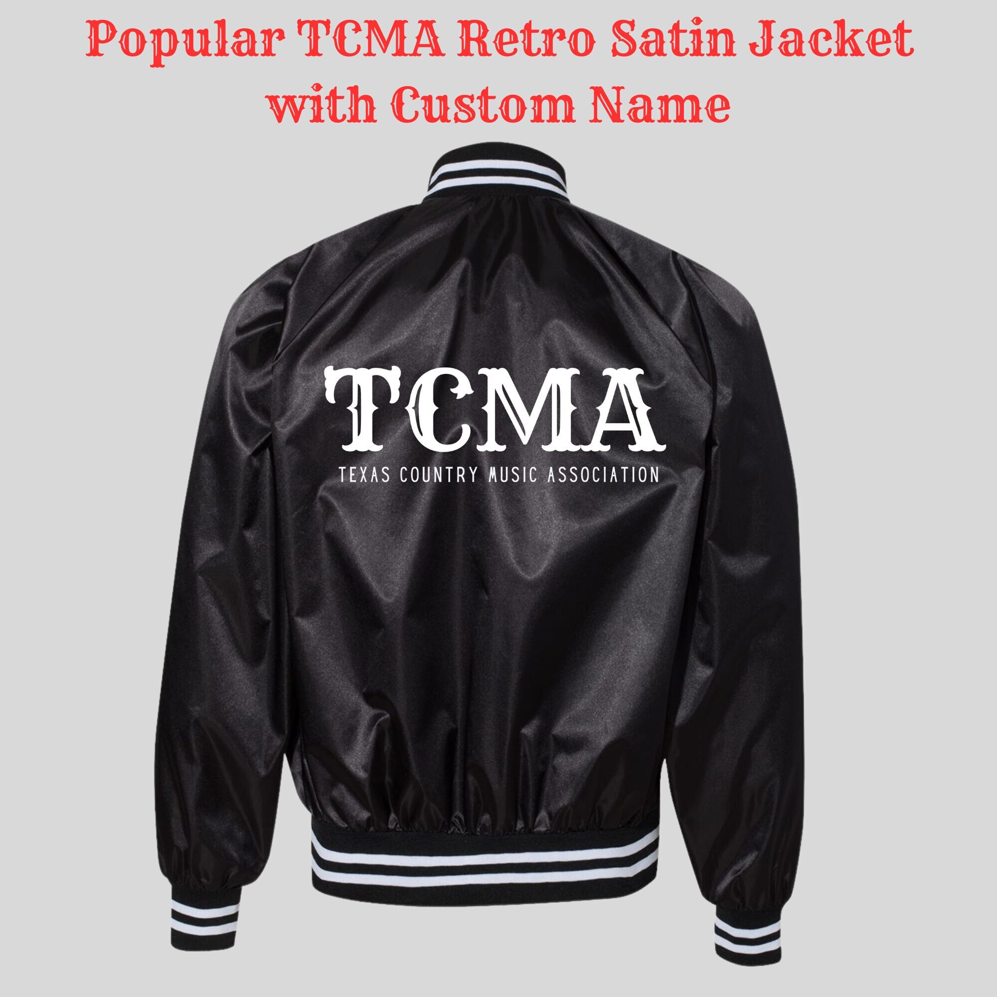 Retro satin best sale jacket