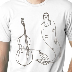 Merman and Cello T-shirt