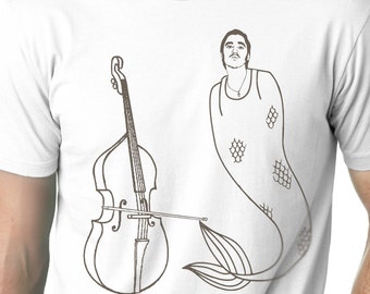 Merman and Cello T-shirt