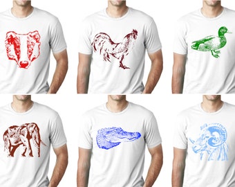 College Team Animal T-shirts