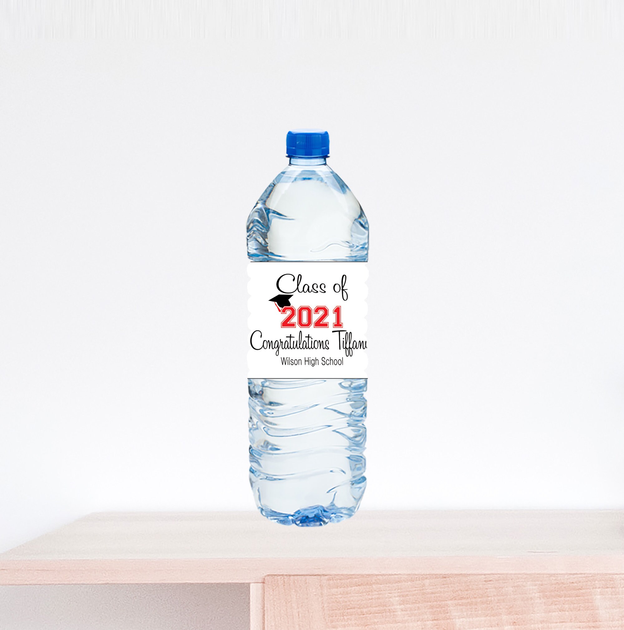 Custom Graduation Water Bottle Labels Graduation Graduation Etsy