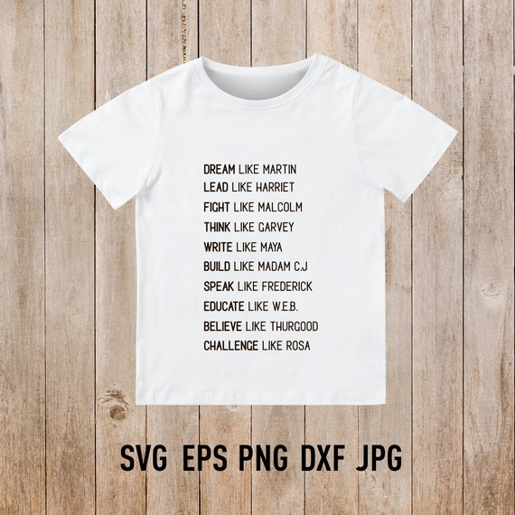 Free Free 156 Dream Like Martin Svg SVG PNG EPS DXF File