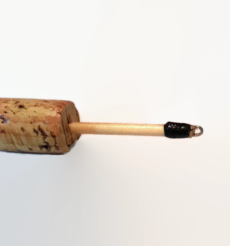 Wine Cork Bobber All Natural Gift For Fisherman Etsy