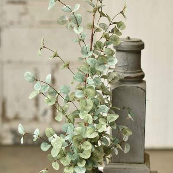 Faux 30" Potted Eucalyptus Tree Plant Floral Artificial Plant Farmhouse Style Wedding Fixer Upper Style Decor