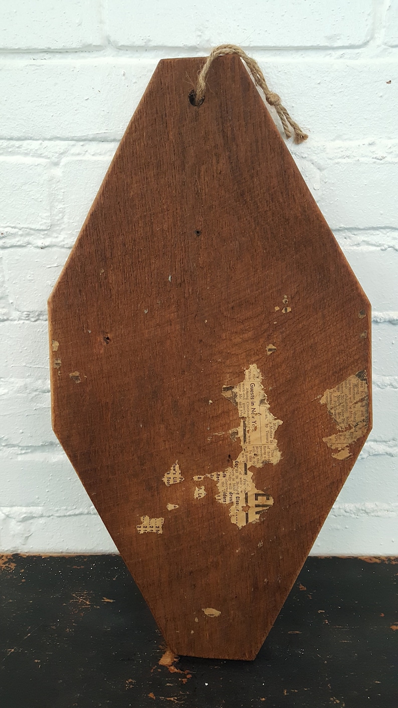 Antique Handmade Hemlock Wood CuttingBreadCheese Board Farmhouse Style