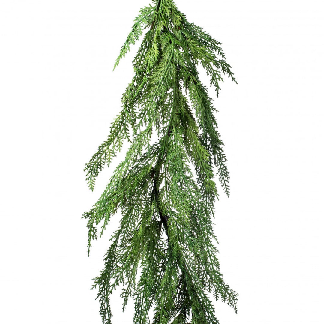 Christmas Cedar Pine Garland 4ft Holiday Decorating Wedding Decorating ...
