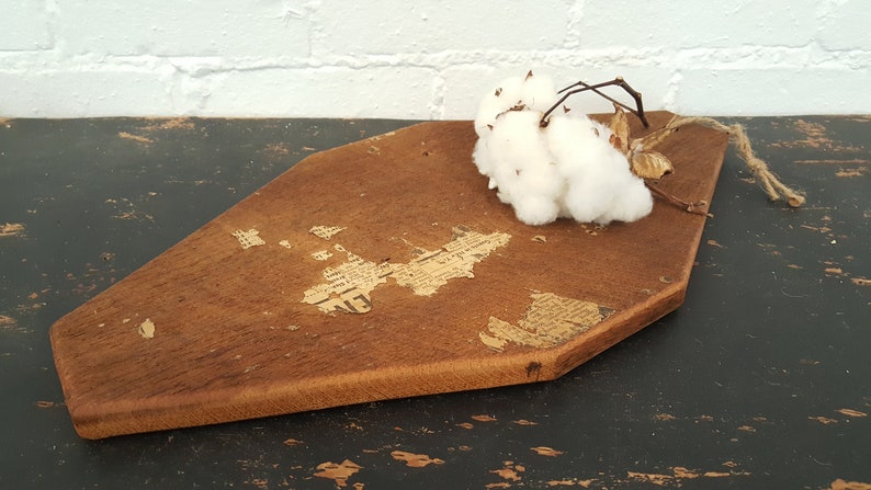 Antique Handmade Hemlock Wood CuttingBreadCheese Board Farmhouse Style