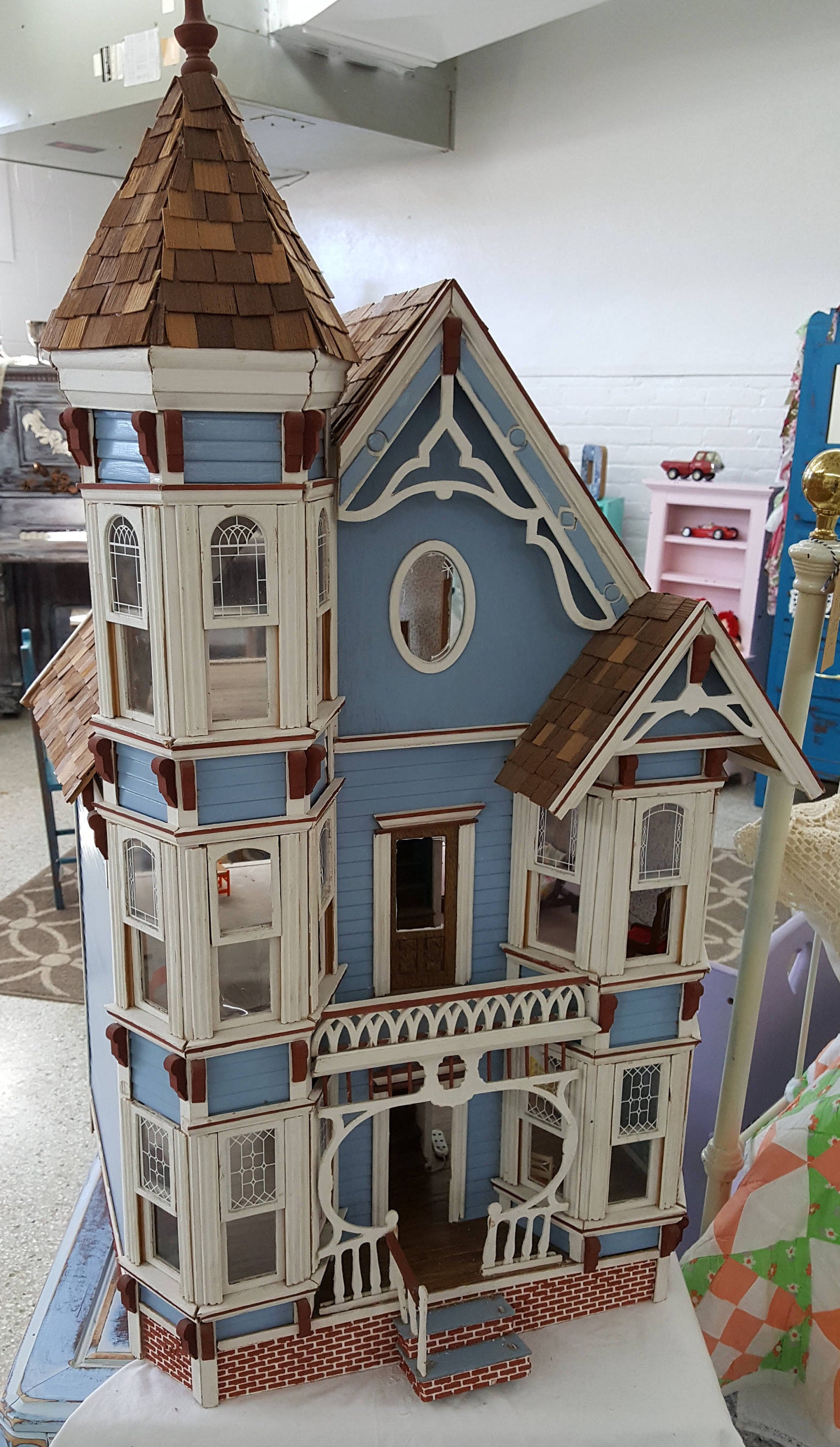 Handmade Dollhouse Restoration by Rtw Woodcraft