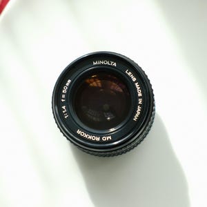 Minolta Md Rokkor 50mm 1.4 - Etsy