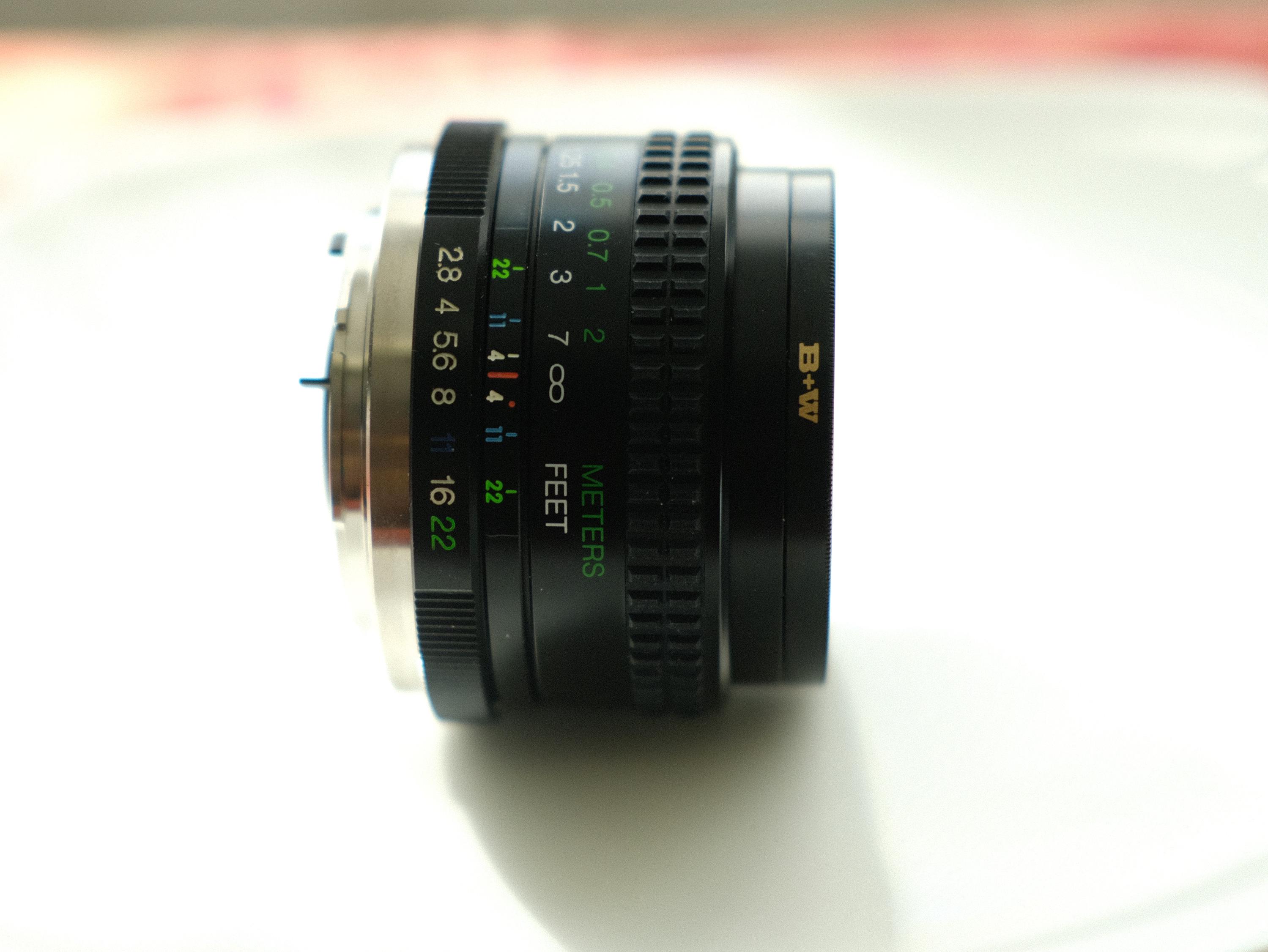 Preowned COSINA 24mm F/2.8 MC MACRO Lens With B+W Filter - Etsy