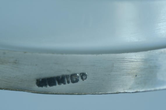 Sterling Silver Simple Round Bangle - image 2