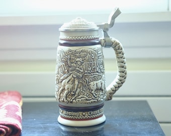 1980 Avon Cowboy Beer Stein