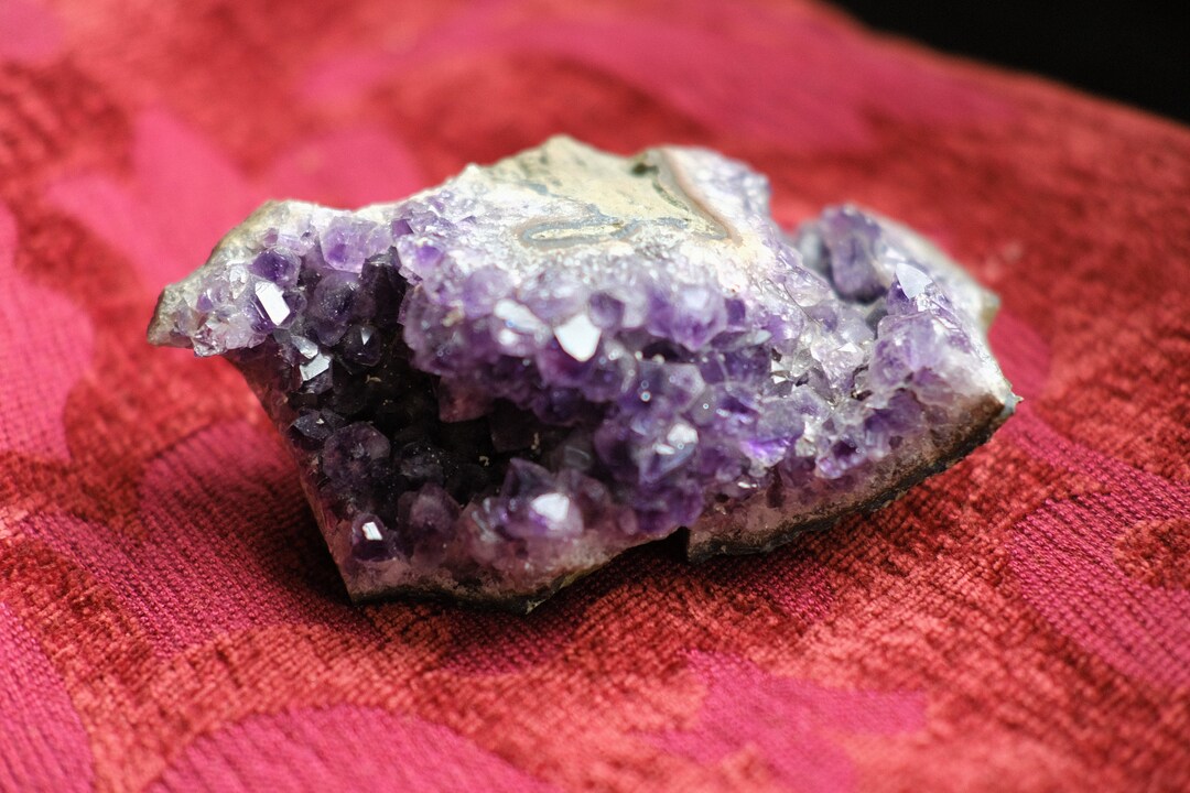Amethyst Cluster Rock - Etsy