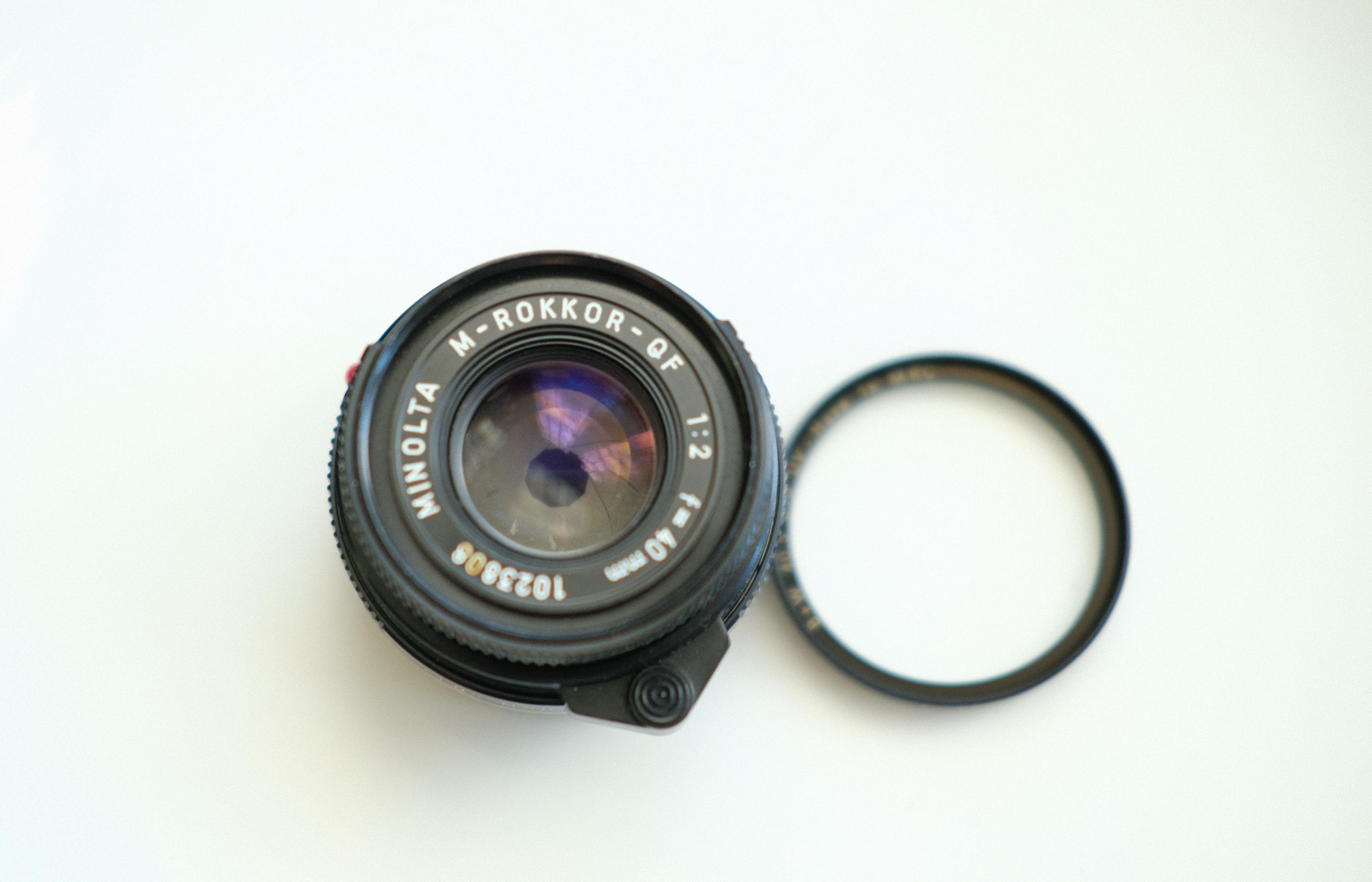 Vintage Minolta M Rokkor 40mm F/2 #1023808 - Etsy