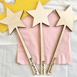 Princess Fairy Wooden Wand