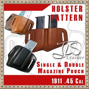 1911 leather magazine pouch - Etsy 日本