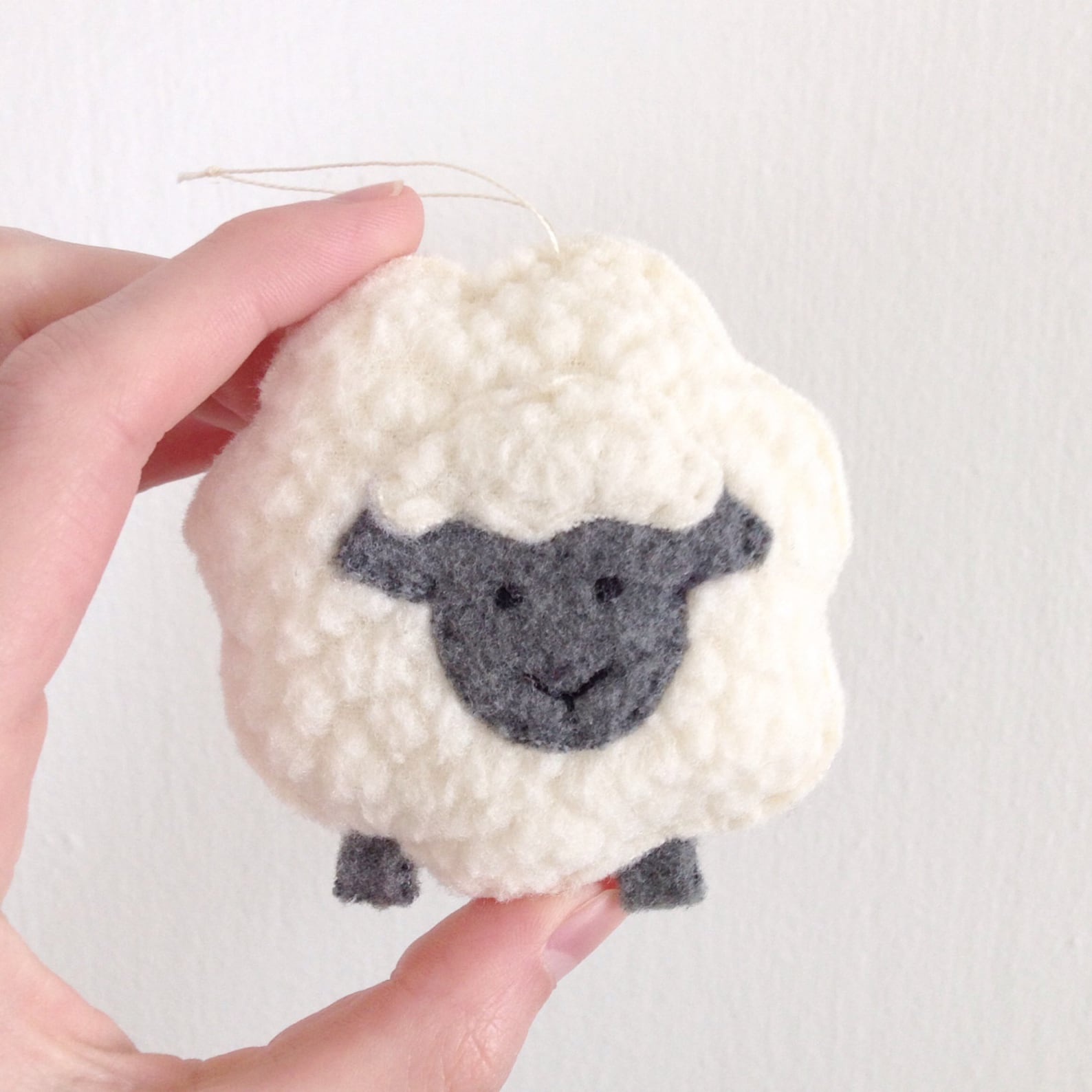 Little Sheep Easter Ornament Pattern Felt Ornament Pattern Etsy