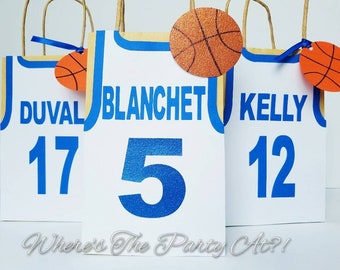 Basketball Favor Bags/Basketball Party/Favor Bags/Treat Bags/Party Favor