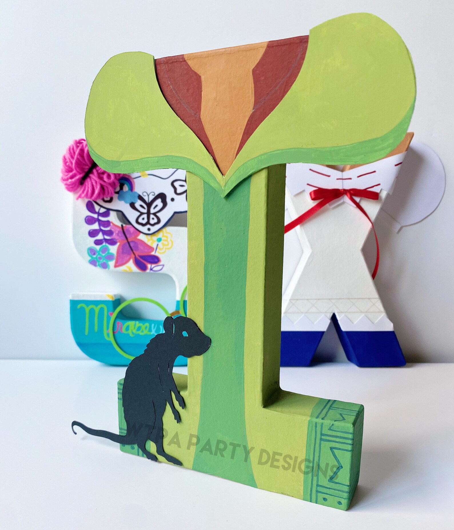 Encanto Inspired Letters/encanto Party - Etsy
