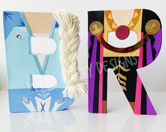 Frozen 2 Inspired Letters/ Frozen Party Decorations/Frozen Kids Room Decoration