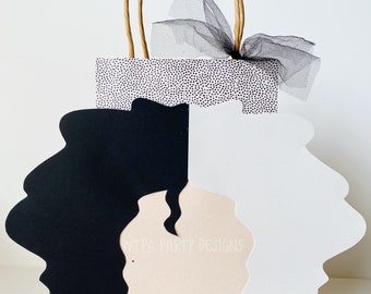 Cruella Inspired Favor Bags/Cruella/Cruella Party