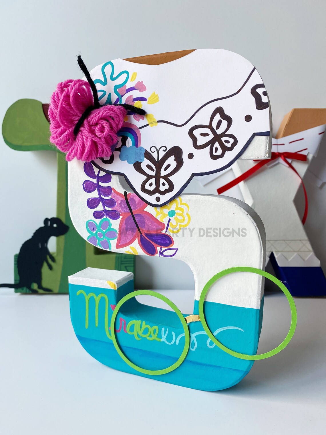 Encanto Inspired Letters/encanto Party - Etsy