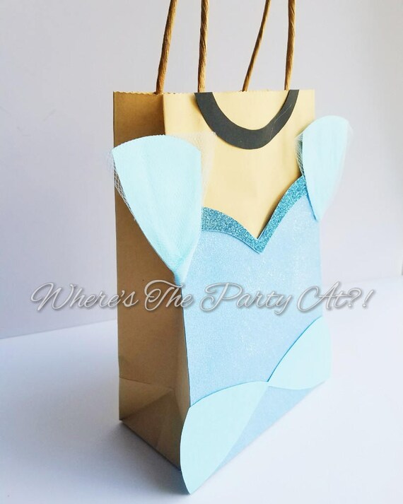 Cinderella Inspired Favor Bag Cinderella Party Treat Bag Gift Bag