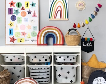 Adesivi Murali Bambini Coniglio Su Un'Altalena Adesivi Murali - Foto 8