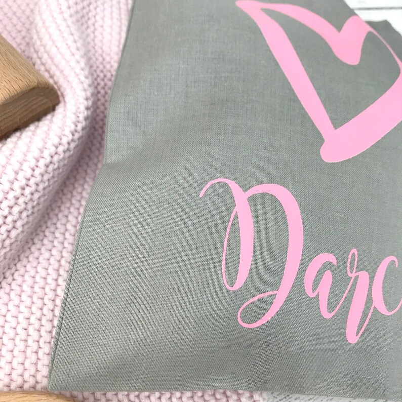 Home Toy Storage Nursery Decor Birthday Gift Ideas Kids Gift Ideas Kids Room Baby Gift Personalised Heart Mini ShopperTote Bag