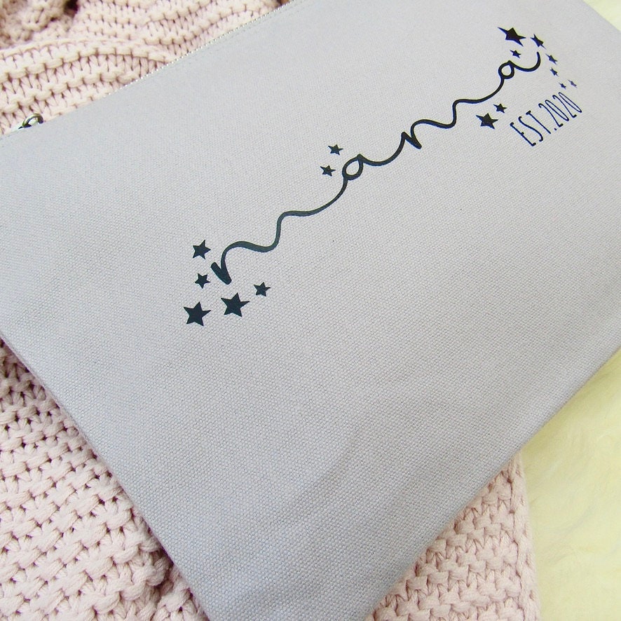 Personalised Mama Star Make Up Pouch Nappy Clutch Hospital Etsy 日本