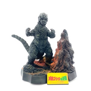 Godzilla 1975 Bandai Complete Works 3.º Diorama Mini Figura HG Japan Toys