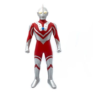 Ultraman Zoffy Bandai Vintage Toy Soft Vinyl Japan Figure
