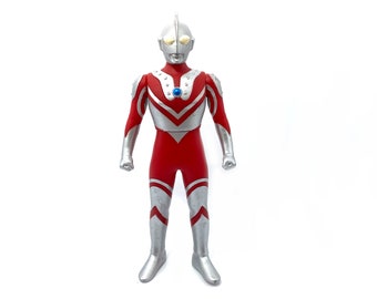 Ultraman Zoffy Bandai Vintage Toy Soft Vinyl Japan Figure