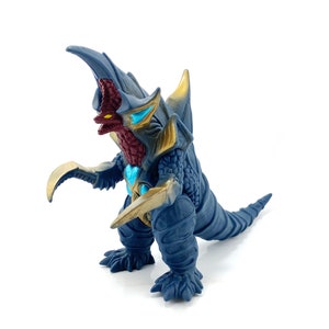 Ultraman Monster Kaiju Bandai Vintage Toy Soft Vinyl Figure Japan - Space Combat Beast
